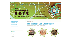 Desktop Screenshot of massageloftchannelside.com